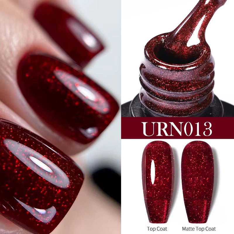 7/7.5Ml Nude Glitter Color Nail Gel Polish Semi-Permanent Varnish Soak off Nail Art Base Top Coat UV LED Gel Manicure