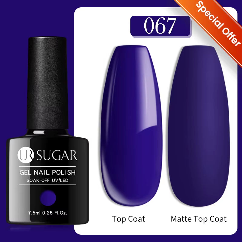 7/7.5Ml Nude Glitter Color Nail Gel Polish Semi-Permanent Varnish Soak off Nail Art Base Top Coat UV LED Gel Manicure