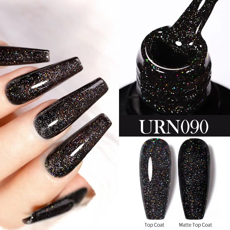 7/7.5Ml Nude Glitter Color Nail Gel Polish Semi-Permanent Varnish Soak off Nail Art Base Top Coat UV LED Gel Manicure