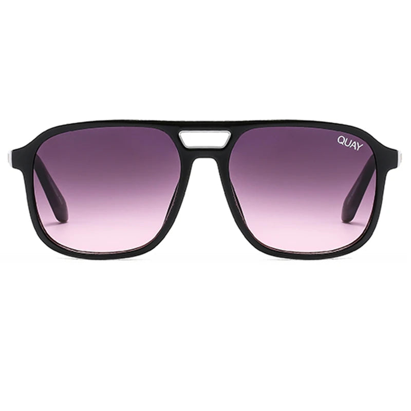 Oversized Mirror Women Sun Glasses for Women/Men Quay on the Fly Sunglasses Shades Gafas UV400 Fashion Sunglasses Women