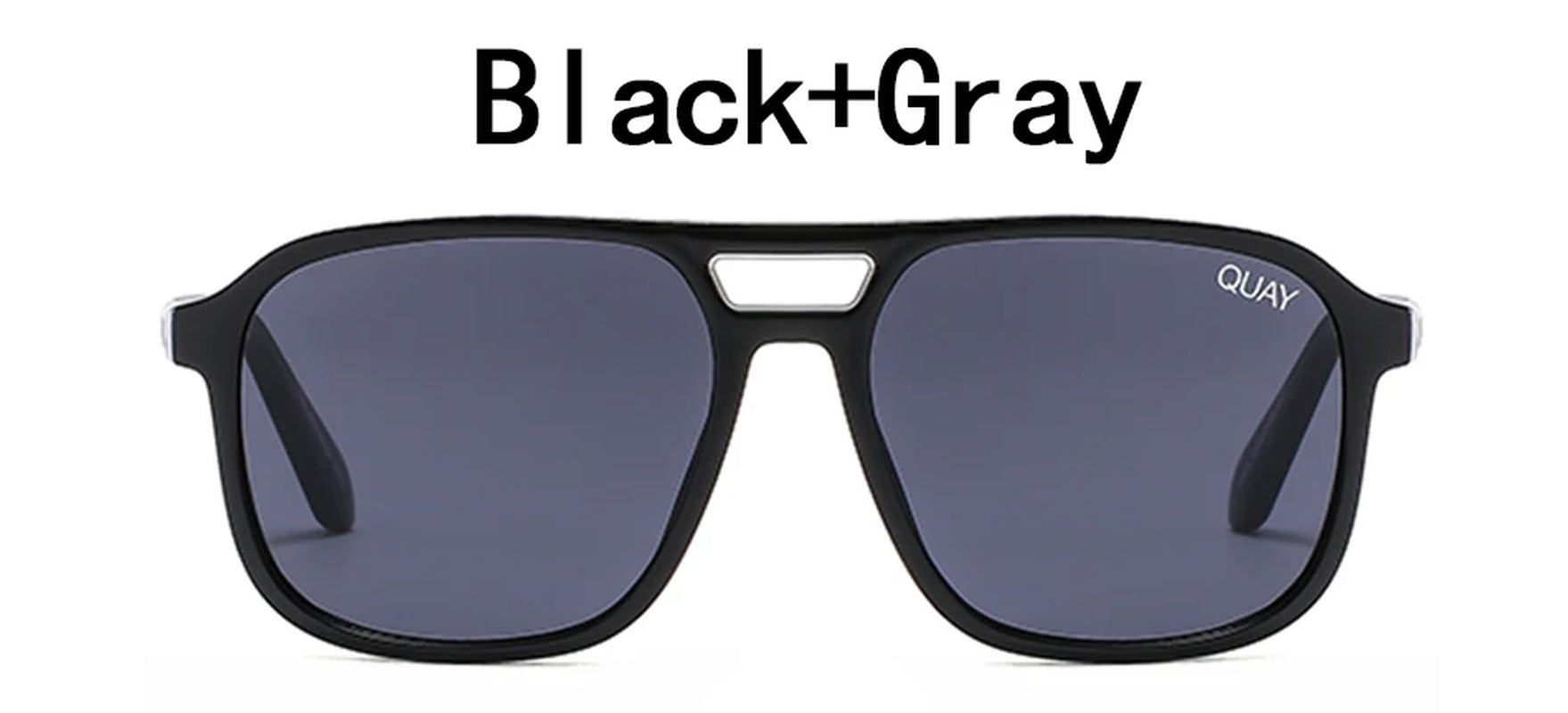 Oversized Mirror Women Sun Glasses for Women/Men Quay on the Fly Sunglasses Shades Gafas UV400 Fashion Sunglasses Women