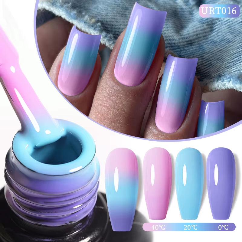 7/7.5Ml Nude Glitter Color Nail Gel Polish Semi-Permanent Varnish Soak off Nail Art Base Top Coat UV LED Gel Manicure