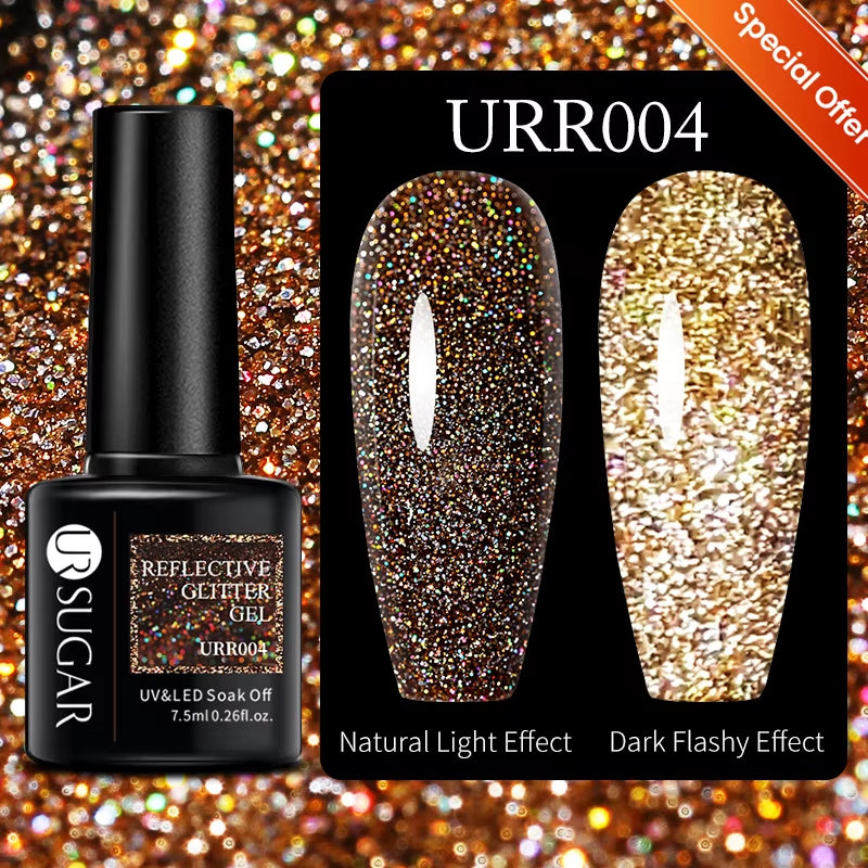 7/7.5Ml Nude Glitter Color Nail Gel Polish Semi-Permanent Varnish Soak off Nail Art Base Top Coat UV LED Gel Manicure