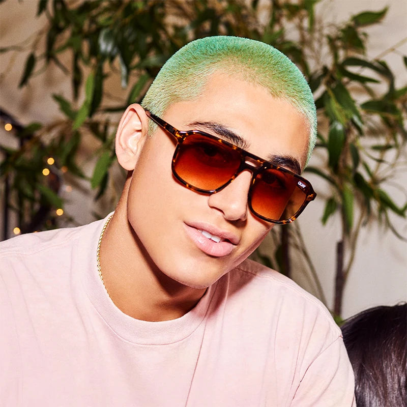 Oversized Mirror Women Sun Glasses for Women/Men Quay on the Fly Sunglasses Shades Gafas UV400 Fashion Sunglasses Women