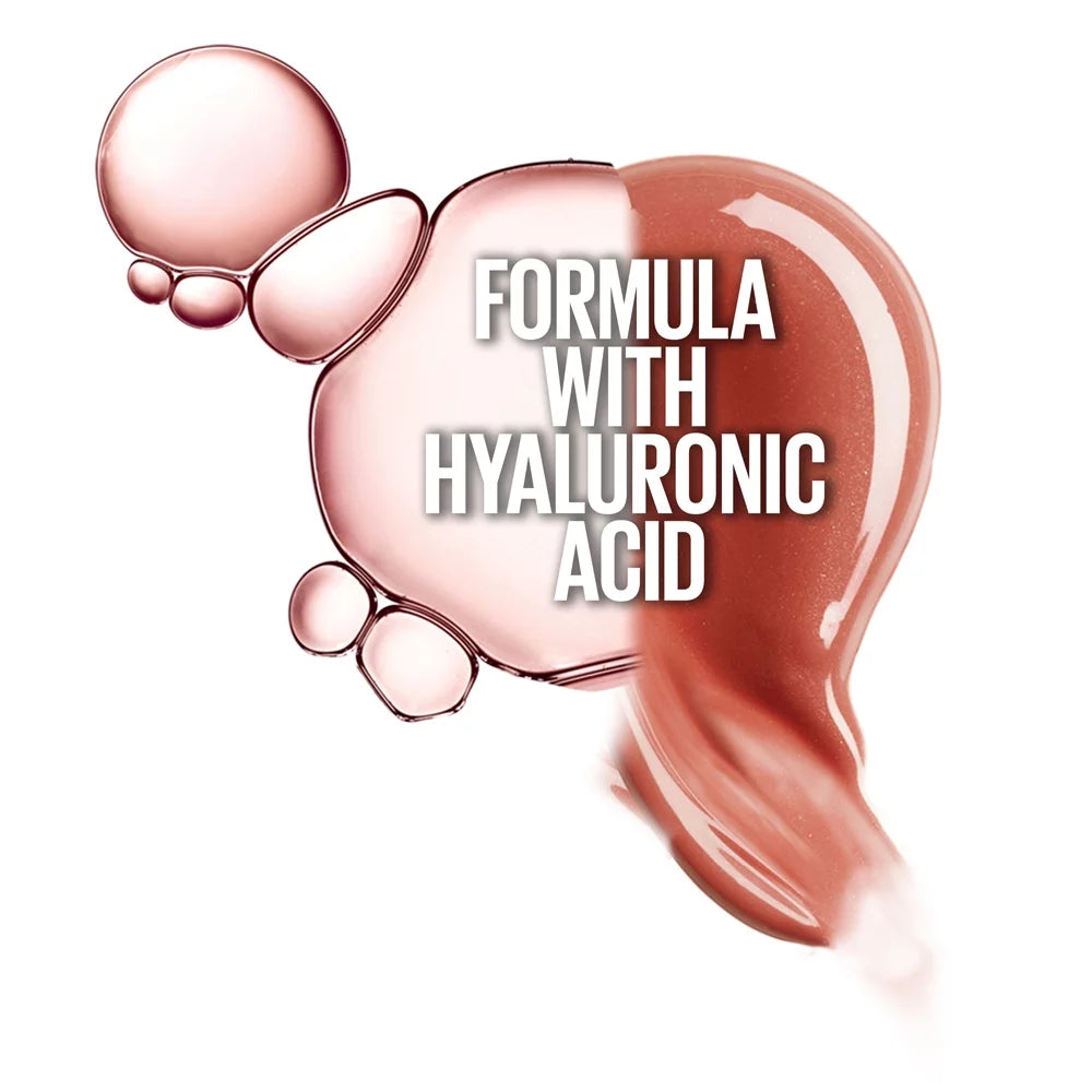 Lifter Gloss Lip Gloss Makeup with Hyaluronic Acid, Ruby